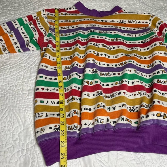 Vintage Beverly Hills Polo Club Script Sweatshirt Women’s Size L 90’s - Picture 6 of 13